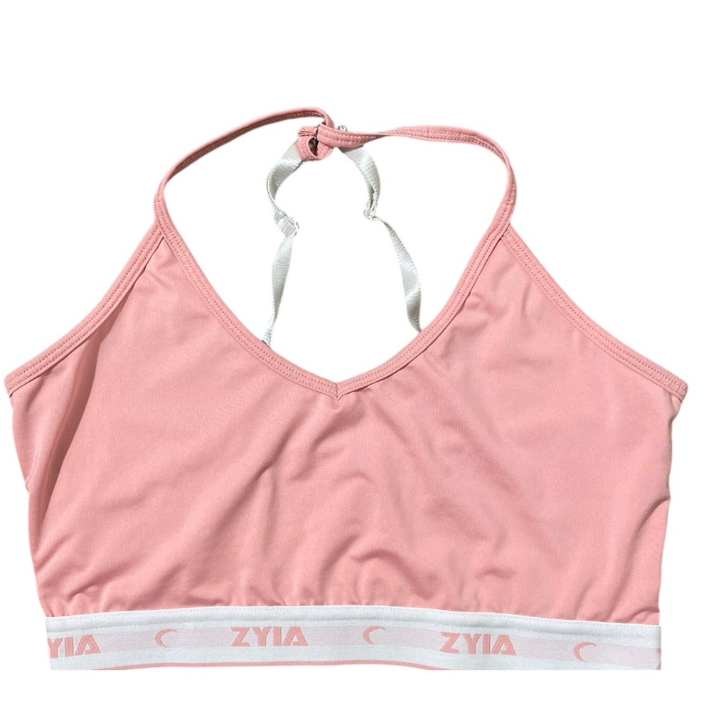 - C34- Pink Zyia Athletic Sports Bra - Medium